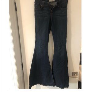 Free People Wide Flares